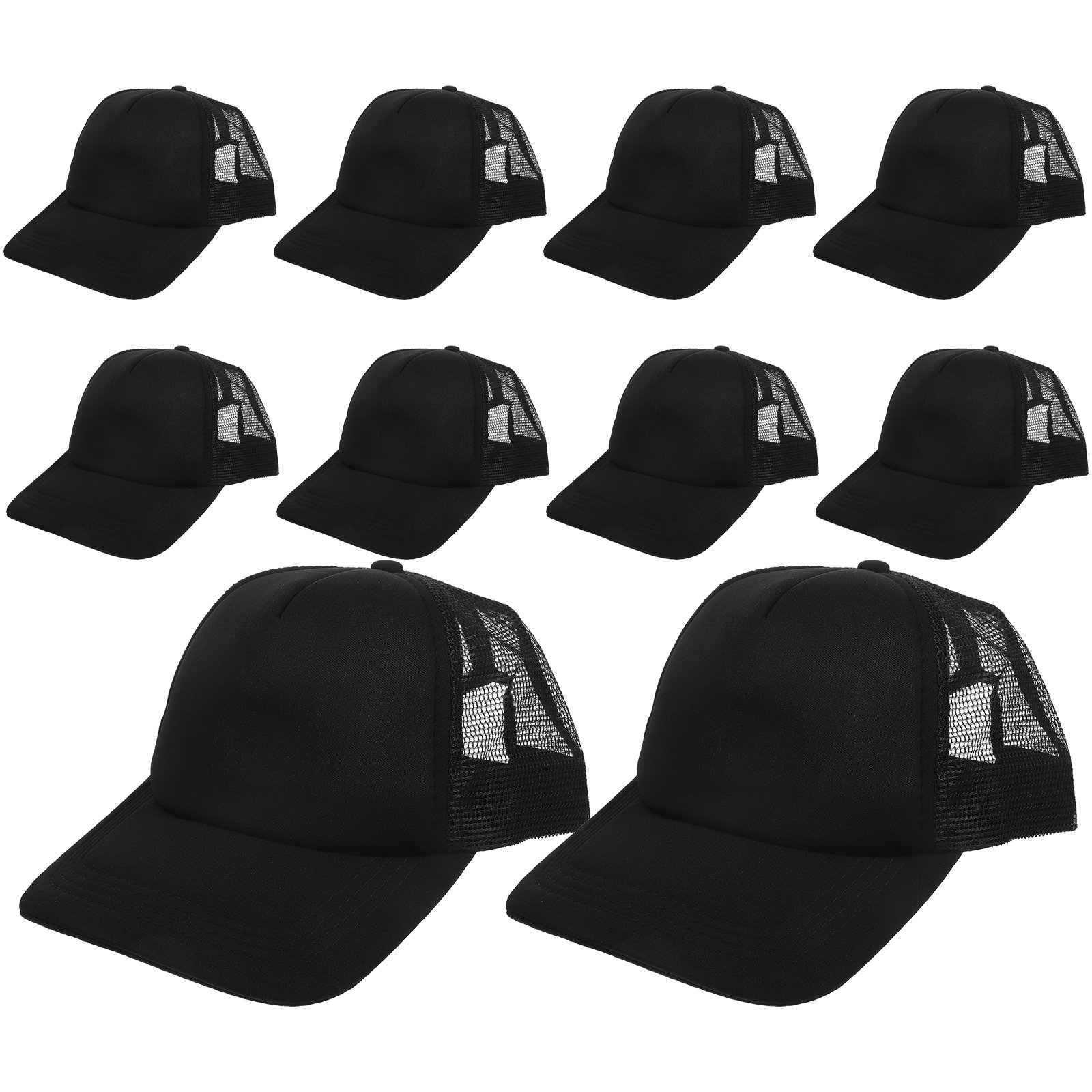Hat Sublimation Blank - 10 stuks blanco mesh baseball caps