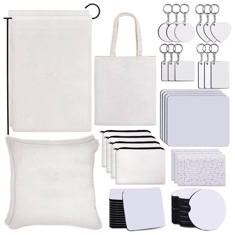 Mouse Pad Blank Sublimation - Hart Sleutelhanger Set Blanco Mdf Sublimatie