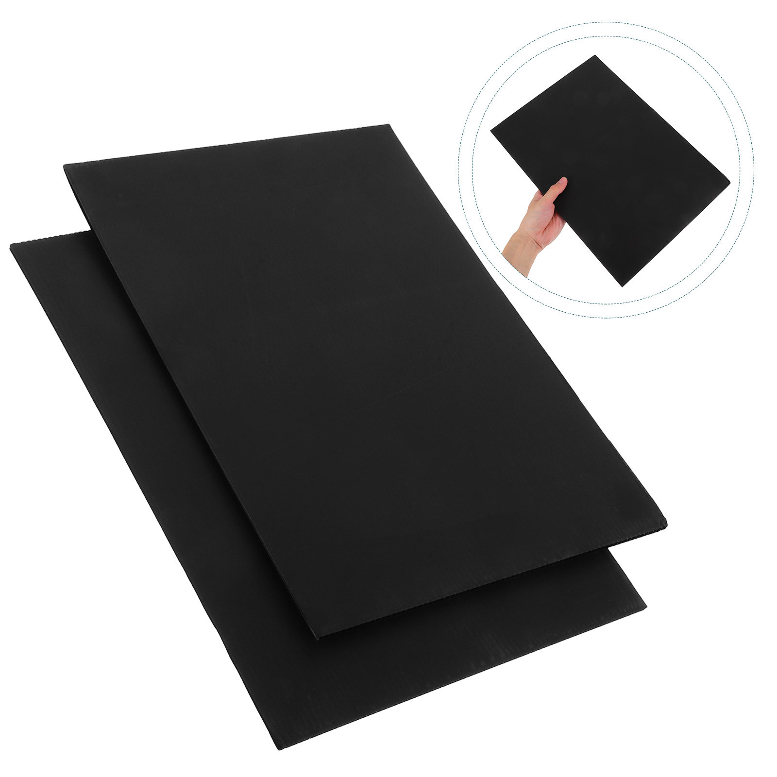 Yard Sign Blank - 2 stuks blanco reclameborden voor buiten,