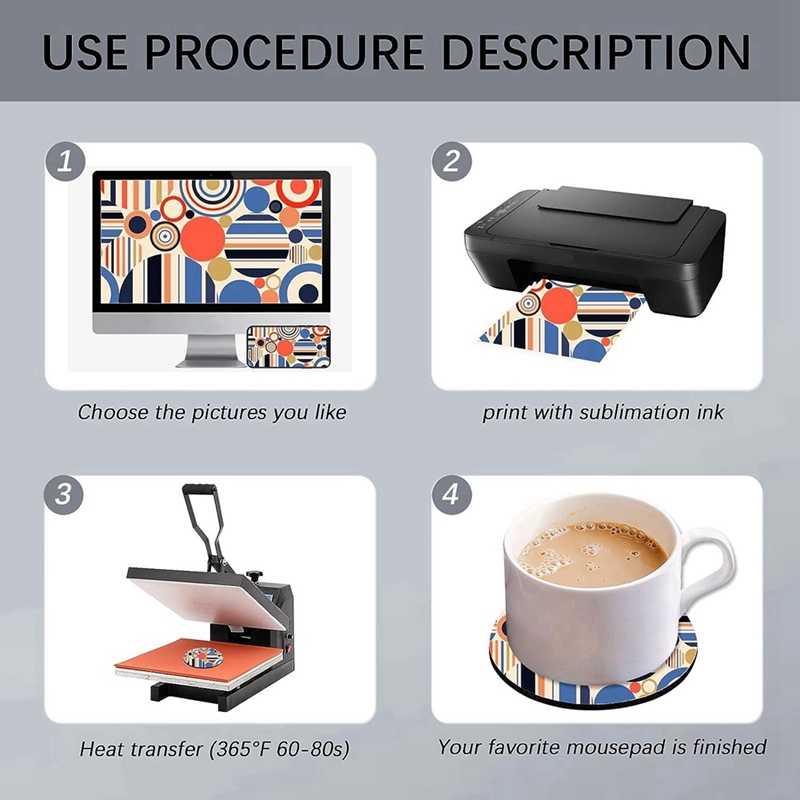 Sublimatie Blanko Onderzetters - Coaster Sublimation Blank recensie en prijs