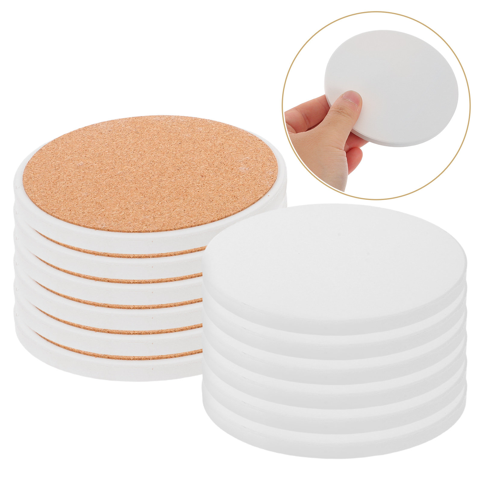 12 stuks sublimatieonderzetter - Ceramic Tile Blank recensie en prijs