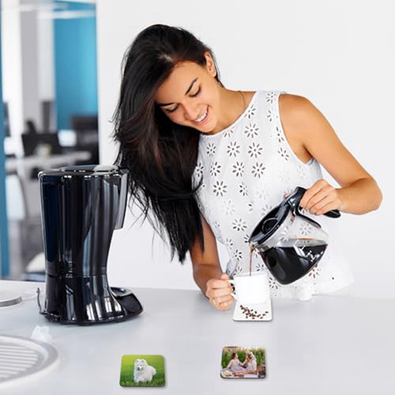 24 stuks sublimatieonderzetter - Coaster Sublimation Blank recensie en prijs