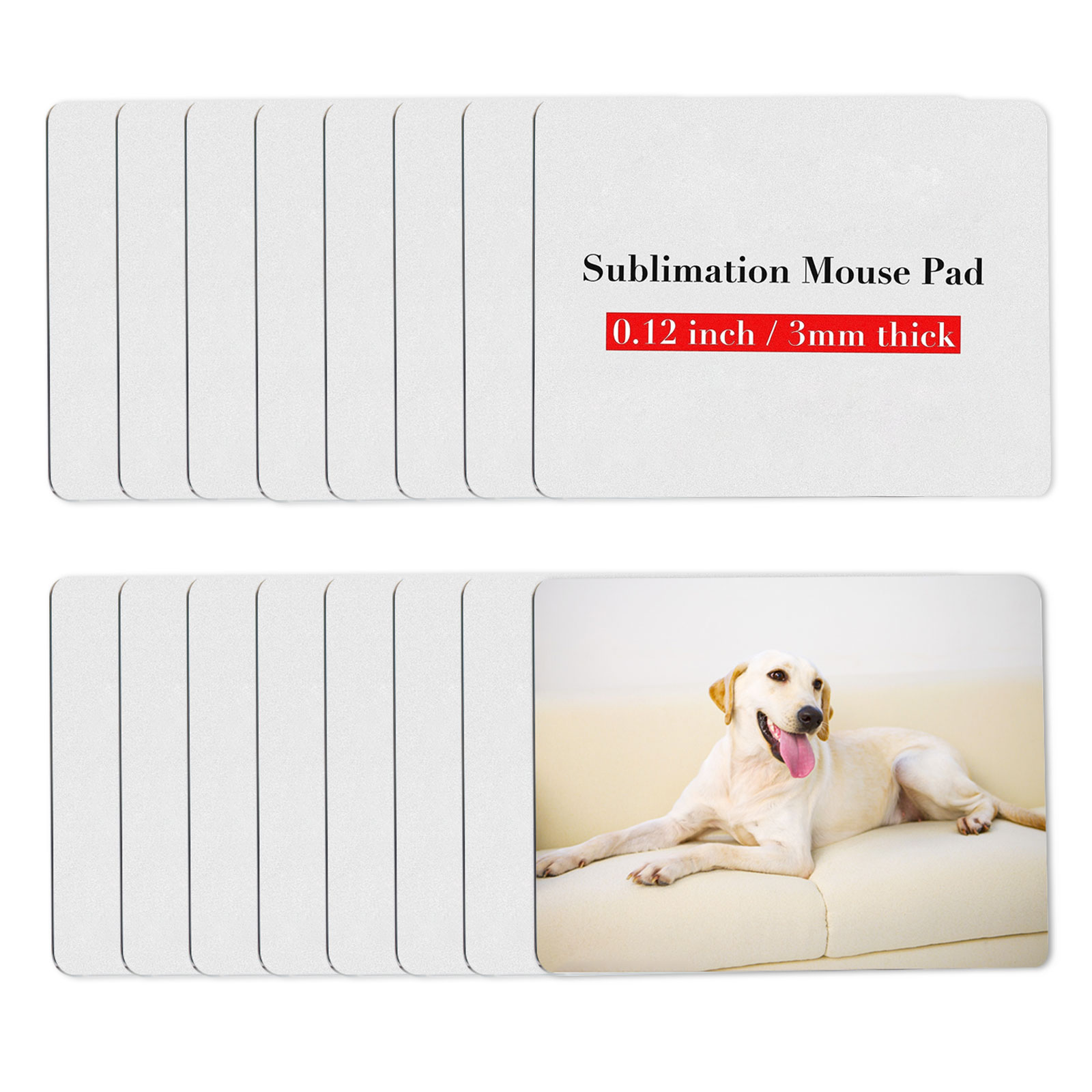 8 stuks sublimatie muismat bla - Mouse Pad Blank Sublimation recensie en prijs