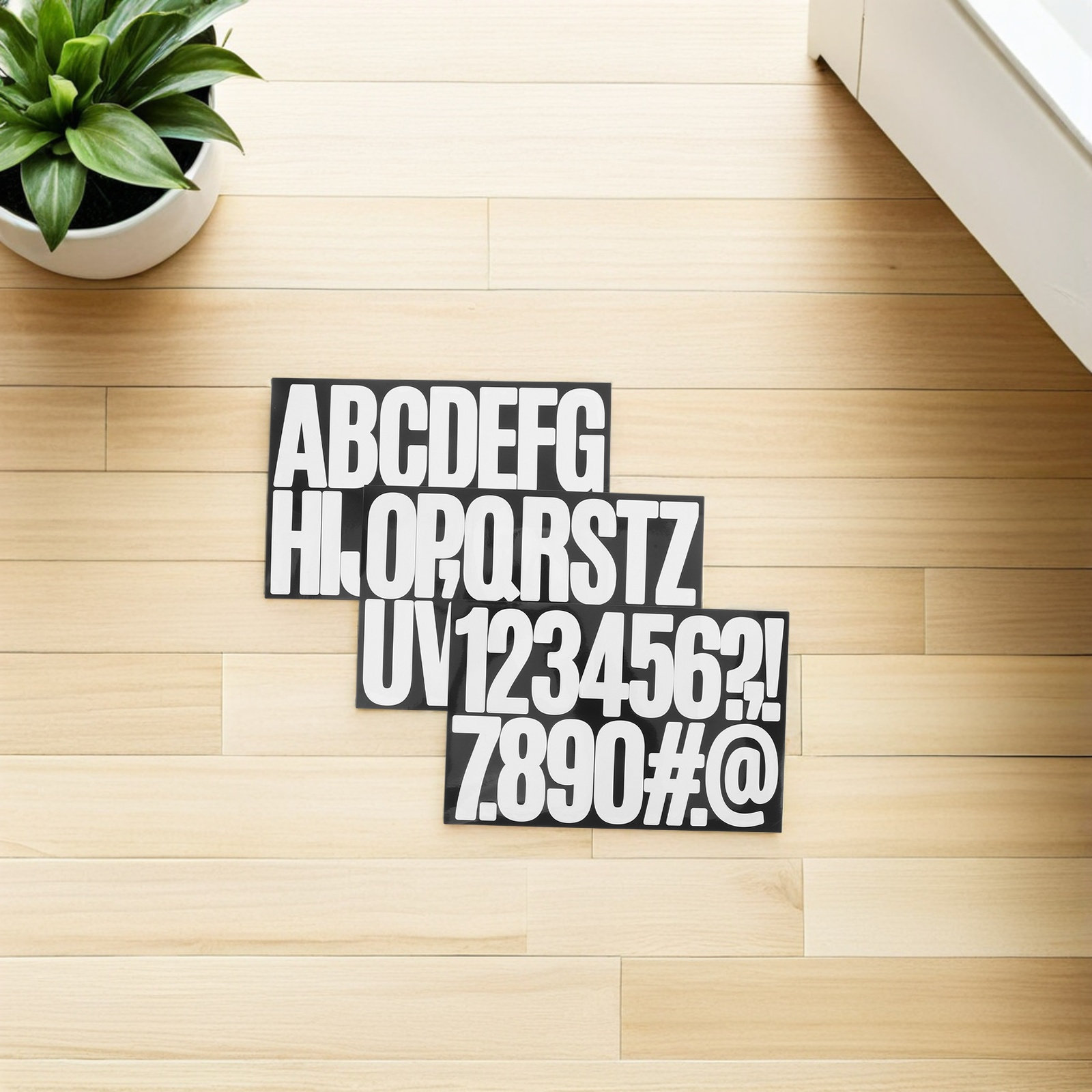 15 Vellen Grote Witte Zelfklev - Yard Sign Blank recensie en prijs