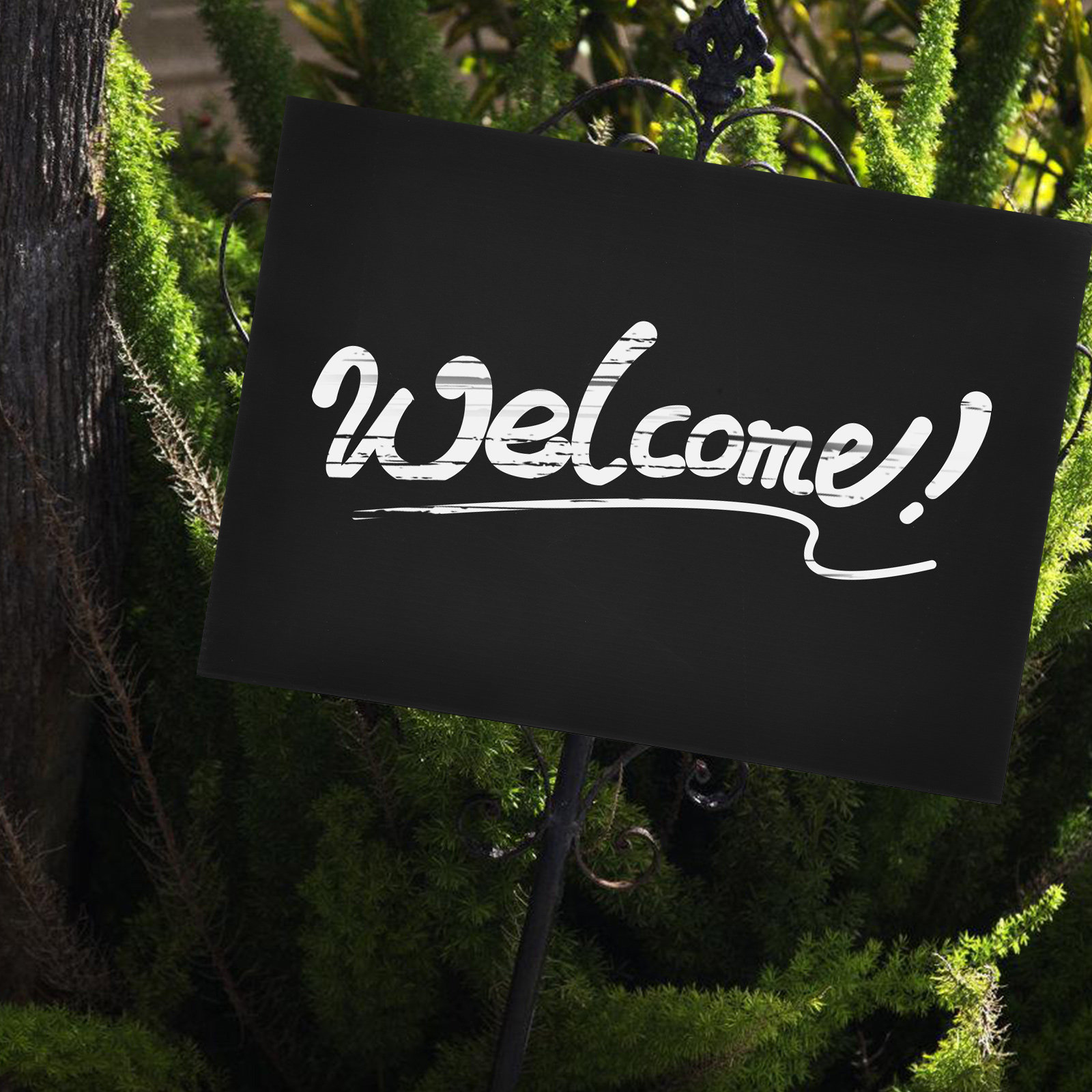 2 stuks matzwarte blanco tuinb - Yard Sign Blank recensie en prijs
