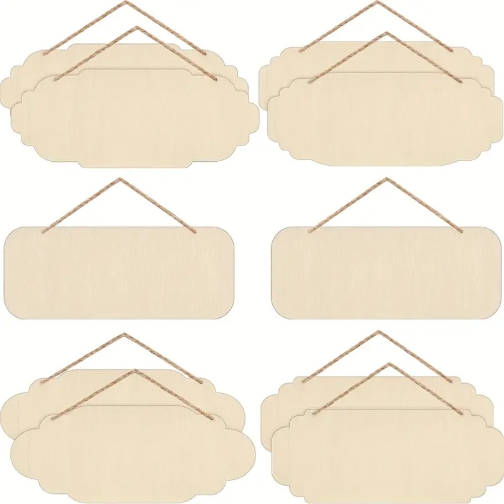 Lege rechthoekige ovale hangen - Yard Sign Blank recensie en prijs