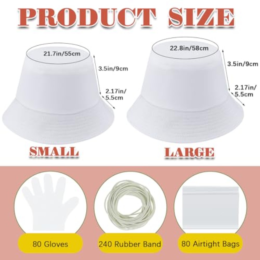 Witte katoenen bucket hat voor - Hat Sublimation Blank recensie en prijs